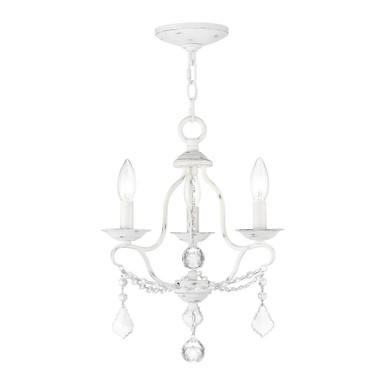 Chesterfield 3 Light Mini Chandelier by Livex - 6423