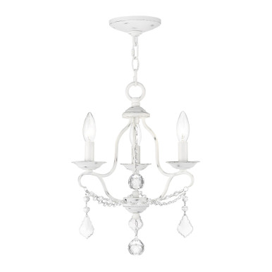 Chesterfield 3 Light Mini Chandelier by Livex - 6423