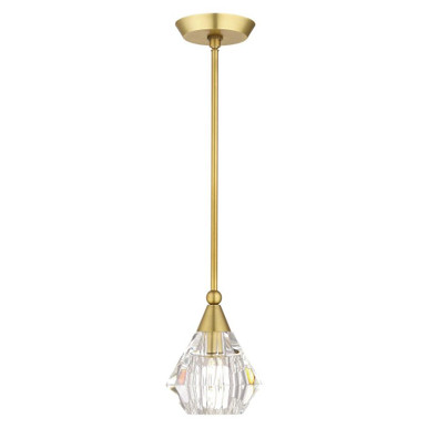 Brussels 1 Light Small Pendant by Livex - 47071