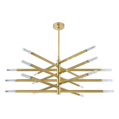 Strasbourg 59W 18 LED Chandelier 20.25 Inch Tall X 56 Inch Wide by Corbett - 501-56-VB