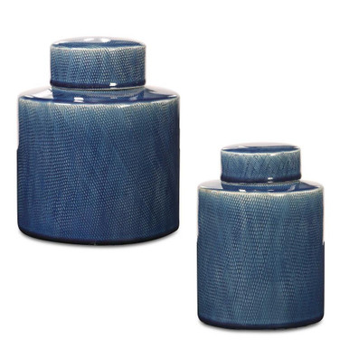 Saniya 8.25 Inch Container (Set of 2) by Uttermost - 18989