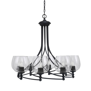 Capri 8 Light Large Chandelier by Toltec 908-MB-4810 - 908-MB-4810