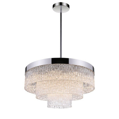 Carlotta 12 Light Large Chandelier by CWI - 5695P32-12-601