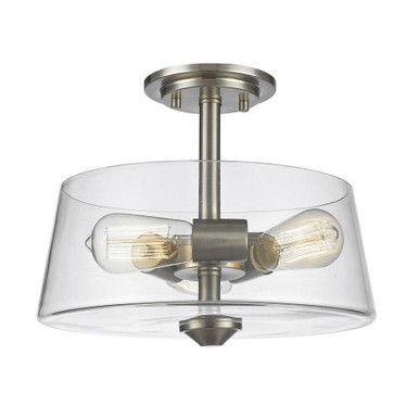 Harvey Passage 3 Light Semi Flush Mount by Bailey Street Home - 372-BEL-495396