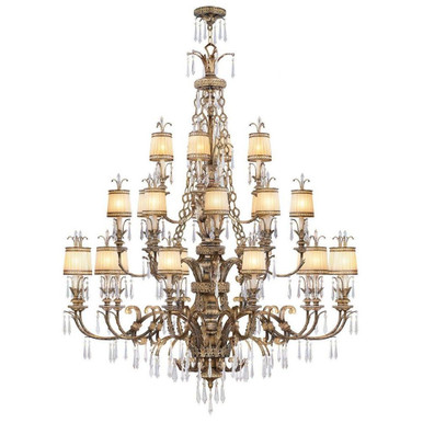 La Bella 12 Light Oversized Chandelier by Livex - 8888-65