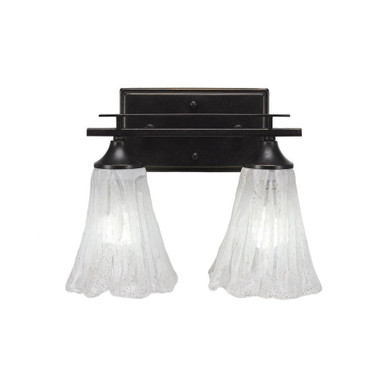 Uptowne 2 Light Vanity Light 13.5 Inch Length by Toltec - 132--975-135