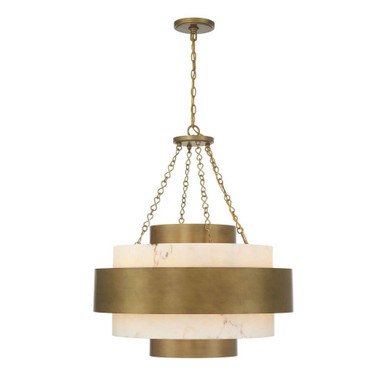 Davenport 6 Light Pendant 32.75 Inch Tall and 28 Inch Wide by Savoy House - 7-3091-6-339