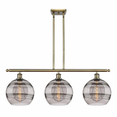 Rochester 3 Light Oversized Island Pendant 12.13 Inch Tall by Innovations - 516-3I-G556-10