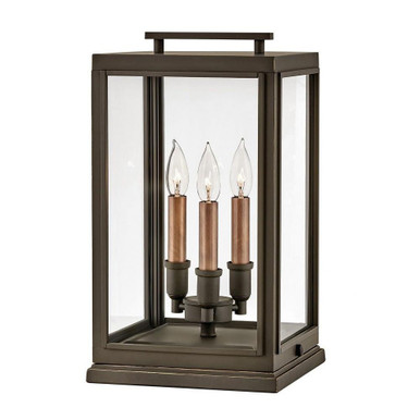 Sutcliffe 3 Light Large Outdoor Pier Mount 10.25 x 18 Inches by Hinkley  - 2917