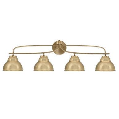 Cavella 4 Light Vanity Light 39.25 In Length by Toltec - 3914-NAB-427