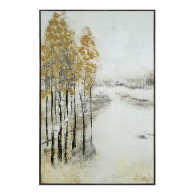 Illia Framed Canvas Art 60 Inch Tall and 40 Inch Wide by Everren - OL2205