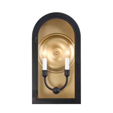 Grotto 2Light Outdoor Wall Lantern 18.75 Inch X 10 Inch Wide by Savoy House - 5-411-331