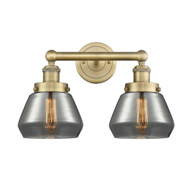 Fulton 2 Light Vanity Light 15.5 Inch Wide by Innovations - 616-2W-FUL