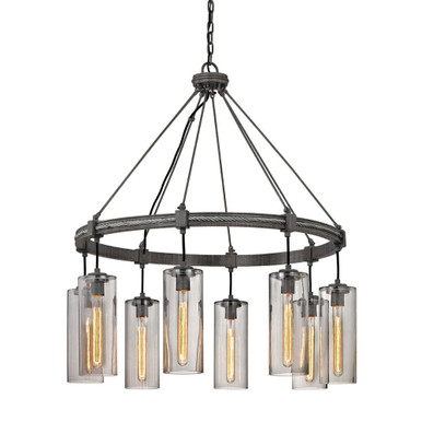 Union Square 8 Light Oversized Pendant by Troy - F5918