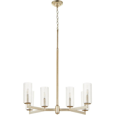 Merrick 6 Light Small Chandelier by Quorum - 674-6-60
