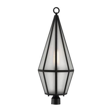 Peninsula 1 Light Outdoor Post Lantern 36 x 12 by Savoy House - 5-707-BK