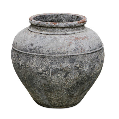 Echoes Of Time Outdoor Planter 13.75 Inch Tall X 16 Inch Wide by uttermost - 17140