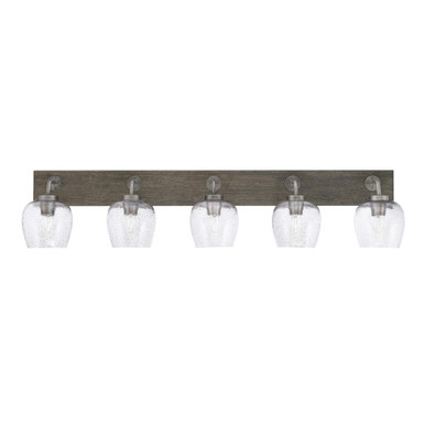 Oxbridge 5 Light Vanity Light 46.75 Inch Length by Toltec - 1775-GPDW-4810