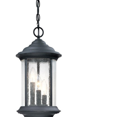 Walnut Grove 3 Light Outdoor Small Pendant by Dolan - 919-50