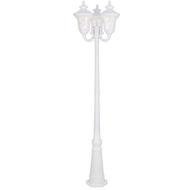 Oxford 3 Light Medium Outdoor Pendant 26 Inch Tall by Livex - 7865-07