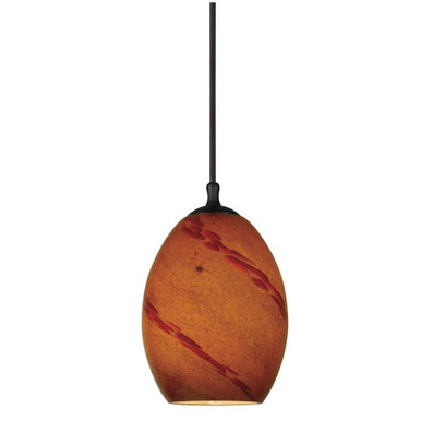 Uni Pack 1 Light Small Pendant 7.75 Inch Tall by Cal - UP-1037/6-RU