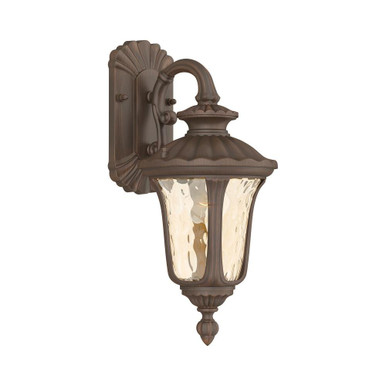 Oxford 1 Light Outdoor Wall Lantern 7.25 x 16.25 Inch by Livex  - 7651-58