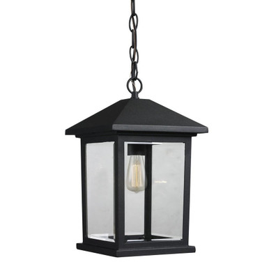 Portland One Light Small Outdoor Pendant by Z-Lite - 531CH-P