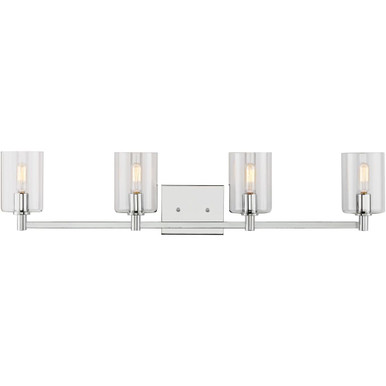 Fullton 4 Light Vanity Light by Visual Comfort Studio - 4464204