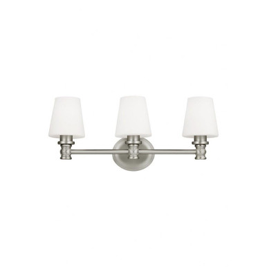 Xavierre 3 Light Vanity Light by Visual Comfort Studio - VS22103SN