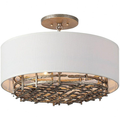 Cameo 4 Light 20 Inch Wide Semi Flush Mount by Savoy House - 6-1067-4-10