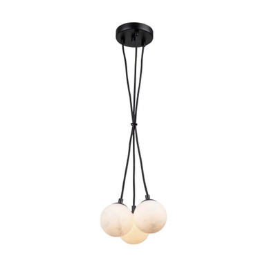 Camila 30W 3 LED Light Small Pendant by Artcraft - AC7463BK