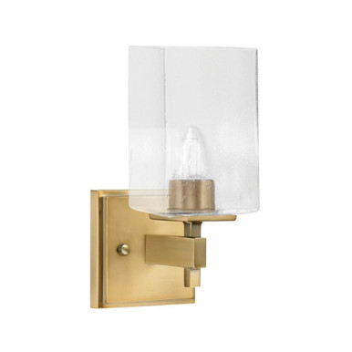 Corbin 1 Light Wall Sconce 9.75 Inch Tall and 4 Inch Wide by Toltec - 2311-975-4