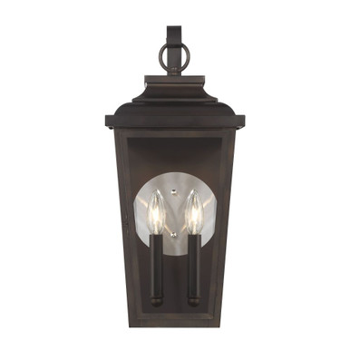 Irvington Manor 2 Light Clear Glass Outdoor Wall Lantern by Minka Lavery - 72170-189-C