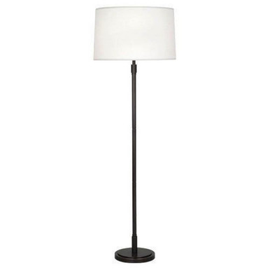 Bandit 1 Light Floor Lamp 10 Inches and 61 Inches Tall by Robert Abbey - Z348
