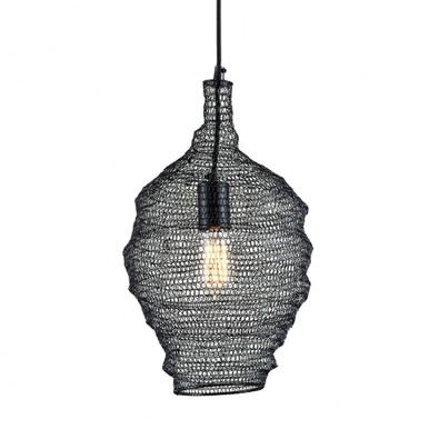 Wabi Sabi 1 Light Medium Pendant 18 Inch Tall by Troy - F6775