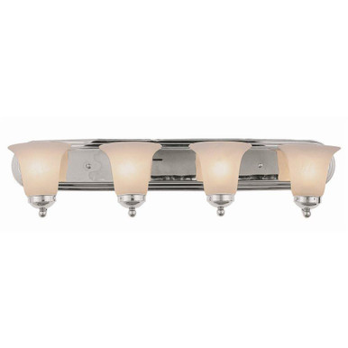 4 Light Wall Sconce 30 Inch Wide by Trans Globe - 3504