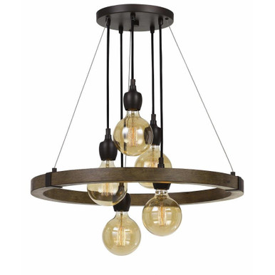 Martos 5 Light Large Chandelier by Cal - FX-3687-5