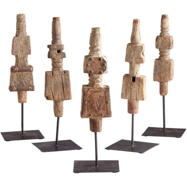 Rustic Todem 15.75 Inch Small sculpture by Cyan - 08912