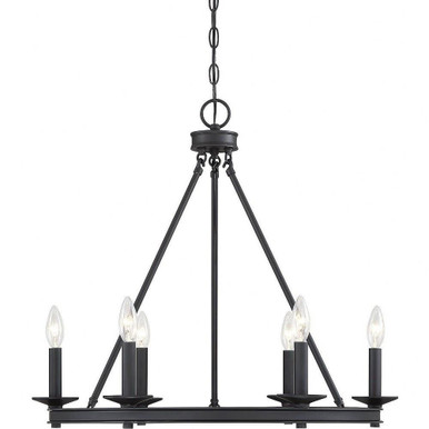 Middleton 6 Light Medium Chandelier by Savoy House - 1-307-6