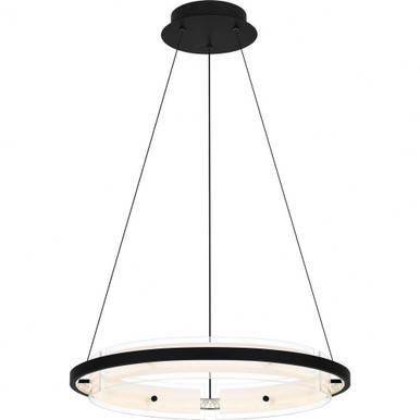 Malik LED Large Pendant by Quoizel - PCMLK2820MBK
