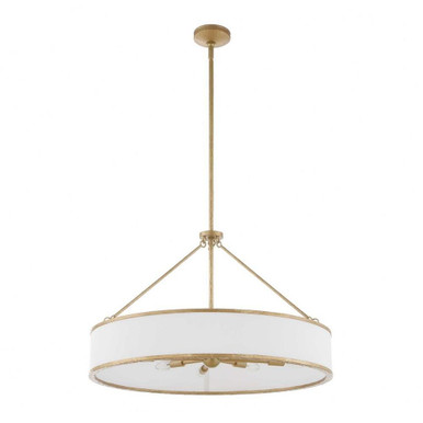 Algiers 8 Light Drum Pendant 19 Inch Tall and 30 Inch Wide by Uttermost - 21639