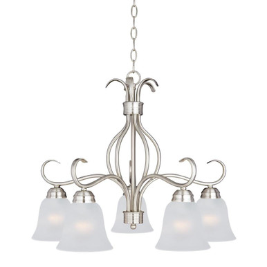 Basix 5 Light Medium Chandelier by Maxim 10124FT - 10124FT