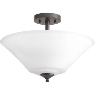 Joy 3 Light 16.63 Inch Wide Semi Flush Mount by Progress - P3864