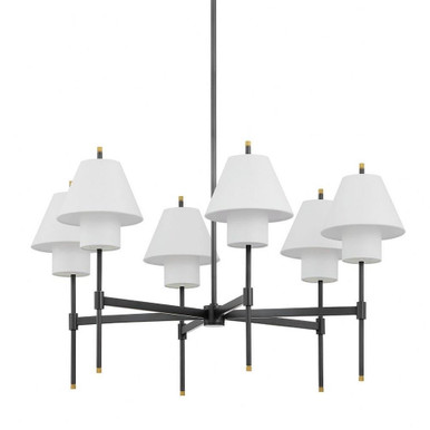 Prince West 6 Light Oversized Chandelier by Bailey Street Home - 116-BEL-1271286