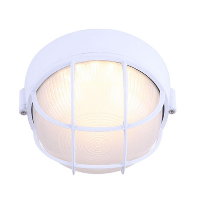 11.7W 1 LED 7.5 Inch Wide Outdoor Flush Mount by Canarm Inc - LOL387