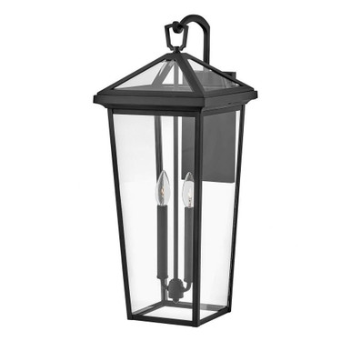 Harris Leaze 2 Light Outdoor Wall Mount 26 Inch Tall by Bailey Street Home - 81-BEL-4614412