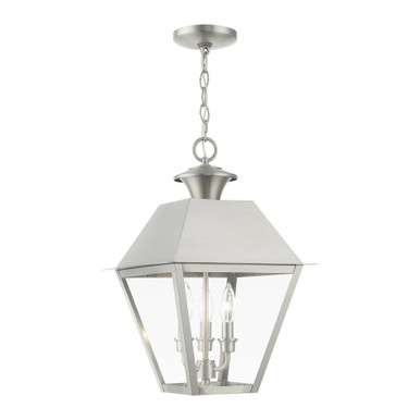 Lawrence Down 3 Light Medium Outdoor Pendant by Bailey Street Home - 218-BEL-1220011