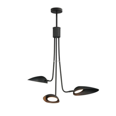 Marsh 3 LED Large Pendant by ET2 - E24093-BK