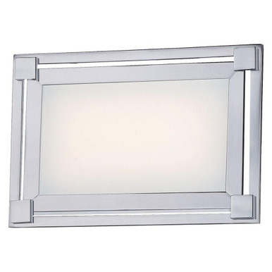Framed 19W 1 LED Light Vanity Light by George Kovacs - P1161-077-L