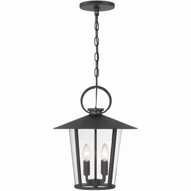 Andover 4 Light Outdoor Chandelier by Crystorama - AND-9204-CL-MK